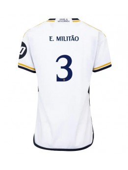 Real Madrid Eder Militao #3 Heimtrikot für Frauen 2023-24 Kurzarm